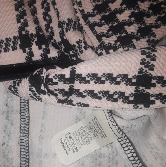 Pink Plaid 3/4 Hand Jacket - Picture 4 of 7